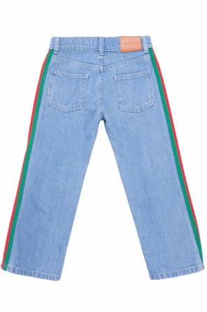 Jeans with stripes, zdjęcie 2 Jeans with stripes od Gucci Kids